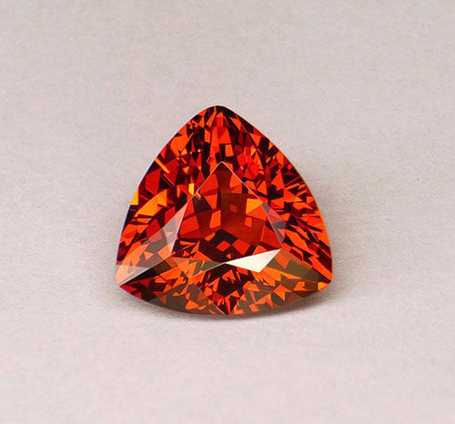 0.60 cts 2 GRENAT SPESSARTITE orange. IF Africa, with Certificate of Authenticity factory